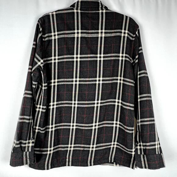 Ralph Lauren Women sz M 100% Wool Full‎ Zip Plaid Shirt/Shacket Preppy Old Money - Picture 4 of 8